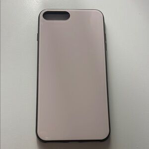 Sleek Black and Gray Phone Case- iPhone 6/6s/7/8 Plus